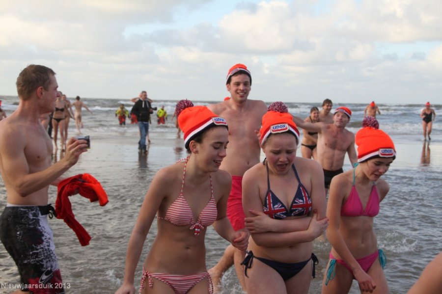 Nieuwjaarsduik 2 Nederzand(T) Noordwijk